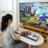 Machine d'Arcade King Fighters Tout-en-un Pandor 2300, Nouvelle Console de Jeu Double Joystick, Métal, pour Télévision Domestique et à Monnayeur Enfants