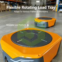 Robot AGV Eléctrico de Navegación Inteligente Sinocube con Wi-Fi/5G, Evitación de Obstáculos por Láser, Capacidad de Elevación de 100-1000 kg para Materiales