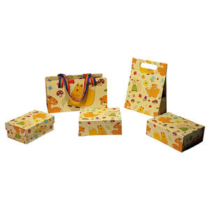 Caja de regalo plegable de cinco paneles Embalaje de <span class=keywords><strong>Carne</strong></span> estilo <span class=keywords><strong>libro</strong></span> personalizado con laminación brillante Impresión de logotipo impermeable - Product Image 5