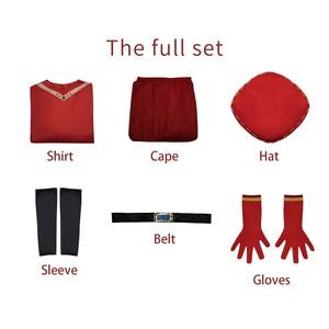 Conjunto de Disfraz de Cosplay de Película para Hombre con Sombrero, Capa y Guantes, Traje de Cosplay de Halloween - Product Image 6