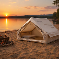 Tente de camping gonflable en tissu Oxford, grande taille, prête pour l'aventure, idéale pour les excursions en forêt et en montagne