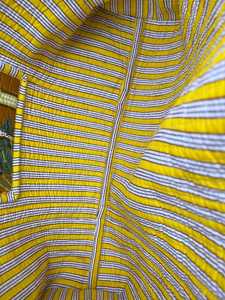 Sac fourre-tout matelassé en coton imprimé, avec poignées confortables et rembourrage doux, idéal pour les voyages et le shopping - Product Image 6