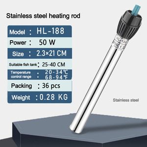 سخان حوض أسماك من التيتانيوم مع إيقاف تلقائي للتشغيل عند الجفاف، شاشة رقمية، ثرموستات مضاد للانفجار لأحواض الأسماك العذبة والمالحة - Product Image 6