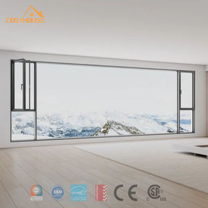 Système de fenêtres en aluminium pour villa, projet résidentiel personnalisé - Product Image 1