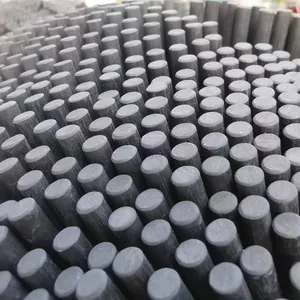 Barra de haste de fibra de carbono pultrudada de alta qualidade com especificações opcionais, entrega 100% no prazo