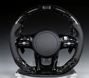 Accessoires de mise à niveau automobile : Volant en fibre de carbone <span class=keywords><strong>AMG</strong></span> pour Classe A W177 A200, Classe V W447, GLC X253 <span class=keywords><strong>300</strong></span> 63s - Product Image 5