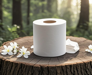 Tessuto stampato personalizzato Maxi rotolo di carta assorbente fabbrica cinese vendita intera PriceSuper rotolo di carta asciugamano - Product Image 3