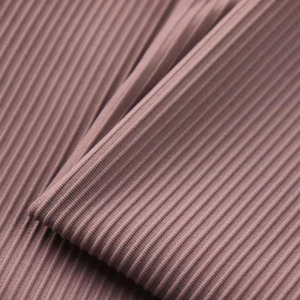 Elastic Rib Nylon Spandex <b>Fabric</b> Polyamide Elastan Blend Stretch Structure For Activewear Custom Manufacturing - Product Image 5