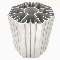 Radiateur de refroidissement LED haute puissance personnalisé en aluminium anodisé extrudé pour la Chine