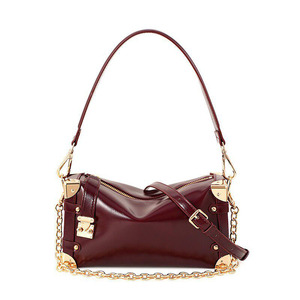 Luxury Soft Leather <b>Box</b> Bag Women <b>Bridal</b> Wedding Chain Shoulder Crossbody Handbag for Engagement Gift - Product Image 1