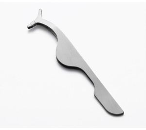 Pinzas Portátiles de Acero Inoxidable para Extensión de Pestañas con Punta Redondeada - Product Image 4