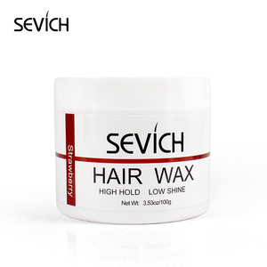 Tarros <span class=keywords><strong>de</strong></span> cera <span class=keywords><strong>de</strong></span> color rojo para hombre, contenedores para estilizar el cabello - Product Image 3