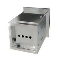 Armoire réseau industrielle personnalisée en acier inoxydable 1U 1.5U 2U 3U 4U 19 rackable IP54 Modèle 201/304 Kesongda