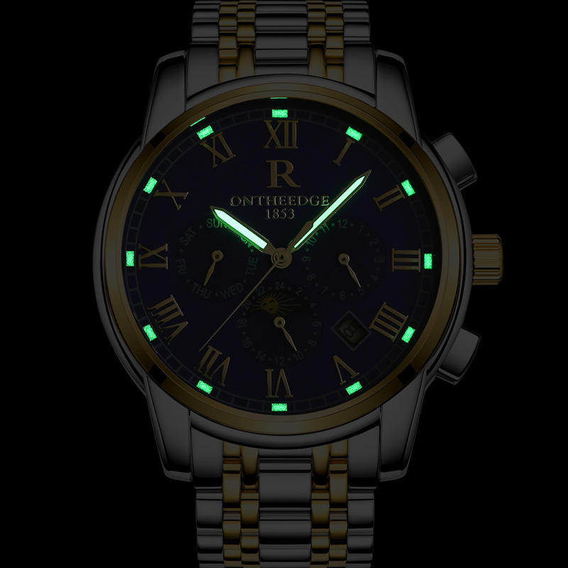 Ontheedge Watch 1853 Rontheedge Watch ONTHEEDGE Automatic