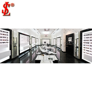 เฟอร์นิเจอร์ร้านแว่นตาแบบโมเดิร์นราคาประหยัดสั่งทำพิเศษ ชั้นวางแว่นตาแบบกระจกพร้อมไฟ LED เป็นมิตรกับสิ่งแวดล้อม - Product Image 3