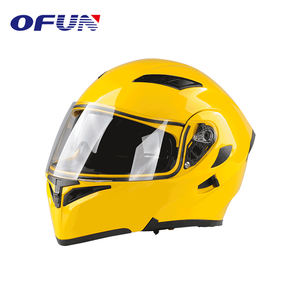 OFUN-Correa de barbilla ajustable para motocicleta, casco duradero de cara abierta con <span class=keywords><strong>doble</strong></span> Visor - Product Image 4