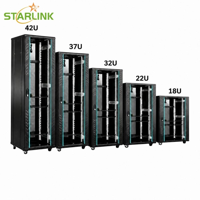 Starlink Custom Server Rack Cabinet 19 Inch Network Server Cabinet with Flexible Configuration OEM Factory