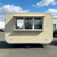 Remorque alimentaire personnalisable, camion de restauration avec cuisine complète, remorque alimentaire mobile, remorque de concession, homologuée EPA, fabriquée en usine