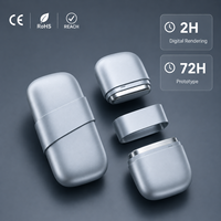 Rouleau Cryo Double Embout en Acier Inoxydable - Outil Métallique Polyvalent à Marque Blanche pour Massage Rafraîchissant des Yeux et du Visage