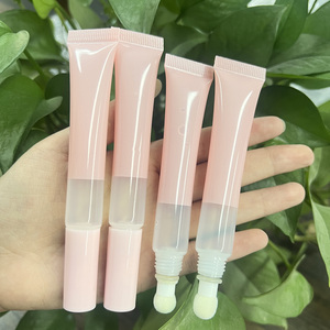 10ml Vide Clair Rose Push Brillant À Lèvres Squeeze Tubes Baume Lipgloss Conteneurs Mini Tube Souple <span class=keywords><strong>pour</strong></span> Emballage Cosmétique - Product Image 3