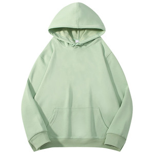 Hooded Pullover Sweatshirt 320G Cotton Thickened Unisex Workwear Custom Logo Printing Autumn Winter Jacket - Product Image 2