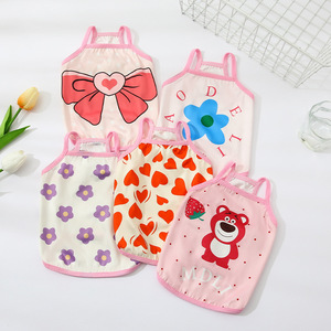 Camiseta sin Mangas con Estampado Adorable para Perros y Gatos, Vestido de Verano para Mascotas con Accesorios - Product Image 2