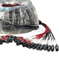 Câble Serpent ABCCABLS Haute Qualité 16 Canaux 30 Mètres, Câble XLR 3 Broches 16 Canaux pour Audio & Vidéo, Idéal pour Son Live et Enregistrement