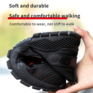 Stivali di sicurezza con punta composita S3 di sicurezza <span class=keywords><strong>scarpe</strong></span> <span class=keywords><strong>da</strong></span> <span class=keywords><strong>lavoro</strong></span> per lavori di costruzione industriale per miniere pesanti <span class=keywords><strong>da</strong></span> <span class=keywords><strong>uomo</strong></span> - Product Image 6