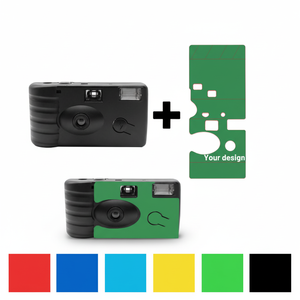 Boîtier d'<span class=keywords><strong>appareil</strong></span> <span class=keywords><strong>photo</strong></span> argentique 35 mm vintage en plastique <span class=keywords><strong>pour</strong></span> débutants et collectionneurs - Mise au point manuelle rétro, compatible films couleur/noir et blanc - Product Image 2