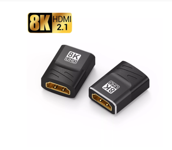 HDMI-compatible Extender 8K HD 2.1 Female to Female Connector Cable Extension Adapter Coupler for PS5/4 TV Switch