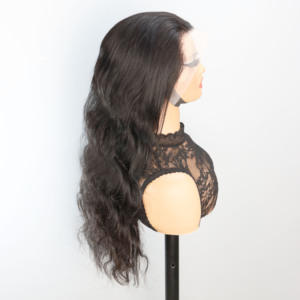 Perruque Lace Front Kosher en Cheveux Humains Vierges Brésiliens Brun Clair avec Baby Hair, Ondulations Super Bouclées, Densité 130%-180% - Product Image 4