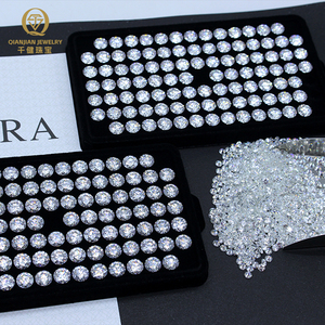 Pietra Sciolta di Moissanite all'Ingrosso dal Produttore, Supera il Test del Diamante, 0.8-10mm, Colore D, VVS, Pietra Melee di Moissanite Senza Certificato - Product Image 2