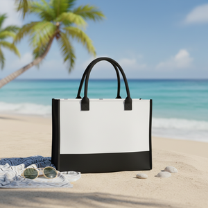 Borsa Tote a caldo con fodera in tela per l'estate autunno inverno e primavera realizzata in tela - Product Image 2