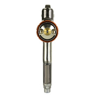 Pistola de Pintura HVLP ROKO WS400 Industrial, con Boquilla de 1.3mm, para Pintar Autos, con Vaso de 600cc, Alimentación por Gravedad, de Aluminio, OEM