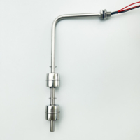 Interrupteur à flotteur en acier inoxydable de niveaux de liquide à deux/trois/multi-points d'approvisionnement d'usine/capteur de niveau d'eau avec flotteurs en PP