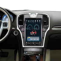 Gerllish 13,6 pouces pour Chrysler 300C 2012 2019 Écran Android Tesla Navigation GPS Lecteur multimédia vidéo de voiture Unité principale Carplay