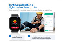 Reloj Inteligente SOS para Trabajadores Solitarios OEM, para Seguridad Empresarial, Batería de Larga Duración, Rastreador GPS GLONASS LBS L22, Reloj Teléfono Inteligente Android 4G