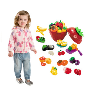 Jacko Toys Simulación personalizada <span class=keywords><strong>Juguete</strong></span> <span class=keywords><strong>de</strong></span> plástico Modelo <span class=keywords><strong>de</strong></span> fresa Corte <span class=keywords><strong>de</strong></span> frutas vegetales Juego <span class=keywords><strong>de</strong></span> simulación para niños - Product Image 5