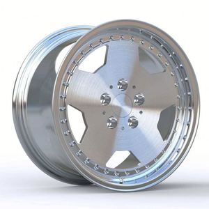 Jantes en alliage pour voiture de tourisme Deep Dish 18X8.25 pouces à <span class=keywords><strong>5</strong></span> branches, compatibles ALPINE <span class=keywords><strong>GTA</strong></span> 4X100 - Product Image 4