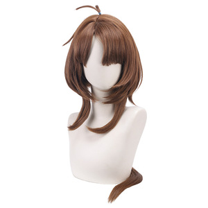 Parrucca Cosplay Zhu Shengda <span class=keywords><strong>Ritorno</strong></span> <span class=keywords><strong>al</strong></span> <span class=keywords><strong>Futuro</strong></span> 1999, Stile Bob Kakaniya e Coda di Cavallo - Product Image 2