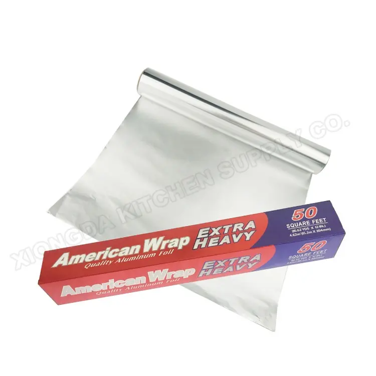 Falcon 20 mic 8011 Roll type recycled coated aluminum foil for food grade