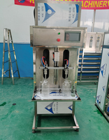 Machine de remplissage de bouteilles semi-automatique, machine de production de remplissage d'eau potable, machine de remplissage de liquides, machine de remplissage de bouteilles
