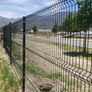 Les panneaux de clôture rigides en métal extérieur commercial ont soudé la barrière de jardin du <span class=keywords><strong>grillage</strong></span> 3D - Product Image 5