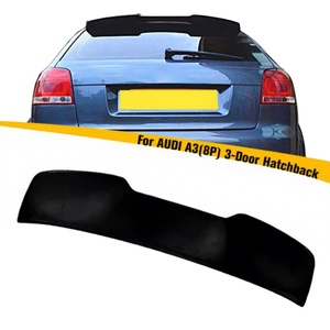 Alerón de Maletero HS de Plástico ABS, Aleta de Techo con Apariencia de Fibra de Carbono, Spoiler Trasero Estilo RS3 para <span class=keywords><strong>Audi</strong></span> <span class=keywords><strong>A3</strong></span> 8P Hatchback de <span class=keywords><strong>3</strong></span> <span class=keywords><strong>Puertas</strong></span> 2004 - 2013 - Product Image 1