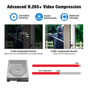 Kerui 6MP Wifi mạng Máy ảnh 8CH NVR hệ thống với 1TB HDD 10.1 inch Màn hình LCD ngoài trời giám sát hệ thống CCTV Home an ninh - Product Image 5