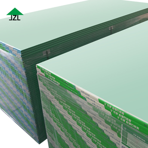 Panneau de <span class=keywords><strong>gypse</strong></span> étanche à l'humidité professionnel 12mm 2440x1220mm panneau mural anti-moisissure résistant à l'eau pour salle de bain cuisine et sous-sol - Product Image 1