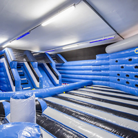 Nouveau design de haute qualité intérieure location commerciale partie événements gonflable aire de jeux parc pour enfants et adultes