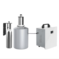 Diffuseur d'arômes professionnel électrique contrôlé par IoT pour bureau, en verre trempé métallique, 1000 ml, avec 1 an de support CVC pour huiles essentielles