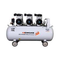 Compresseur professionnel sans huile, 150l, technologie japonaise
