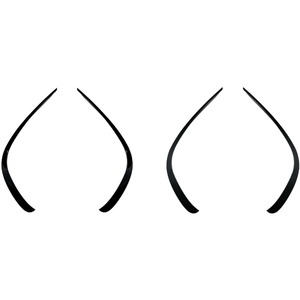 For Mercedes Benz CLS-Class C257 AMG Line 2018-2021 Wind Knife Spoiler Tuning Air Blade Front Side <b>Splitter</b> Car Accessories - Product Image 6